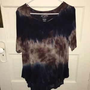tie dye AE top